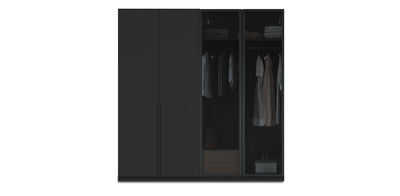 Night Due Glass / Lacquered Wardrobe