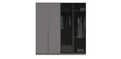 Night Due Glass / Lacquered Wardrobe