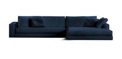 Manhattan 292 Velvet L-shape Sofa