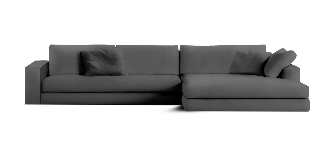 Manhattan 292 Velvet L-shape Sofa