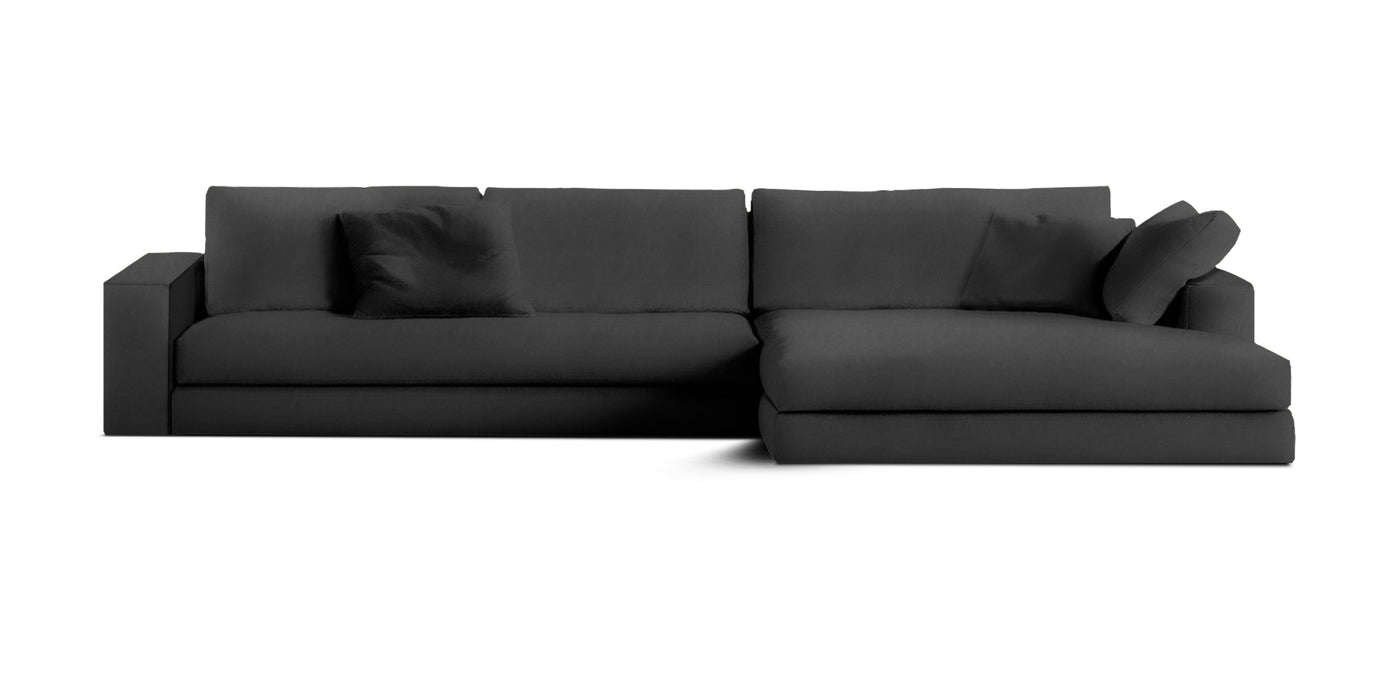 Manhattan 292 Velvet L-shape Sofa