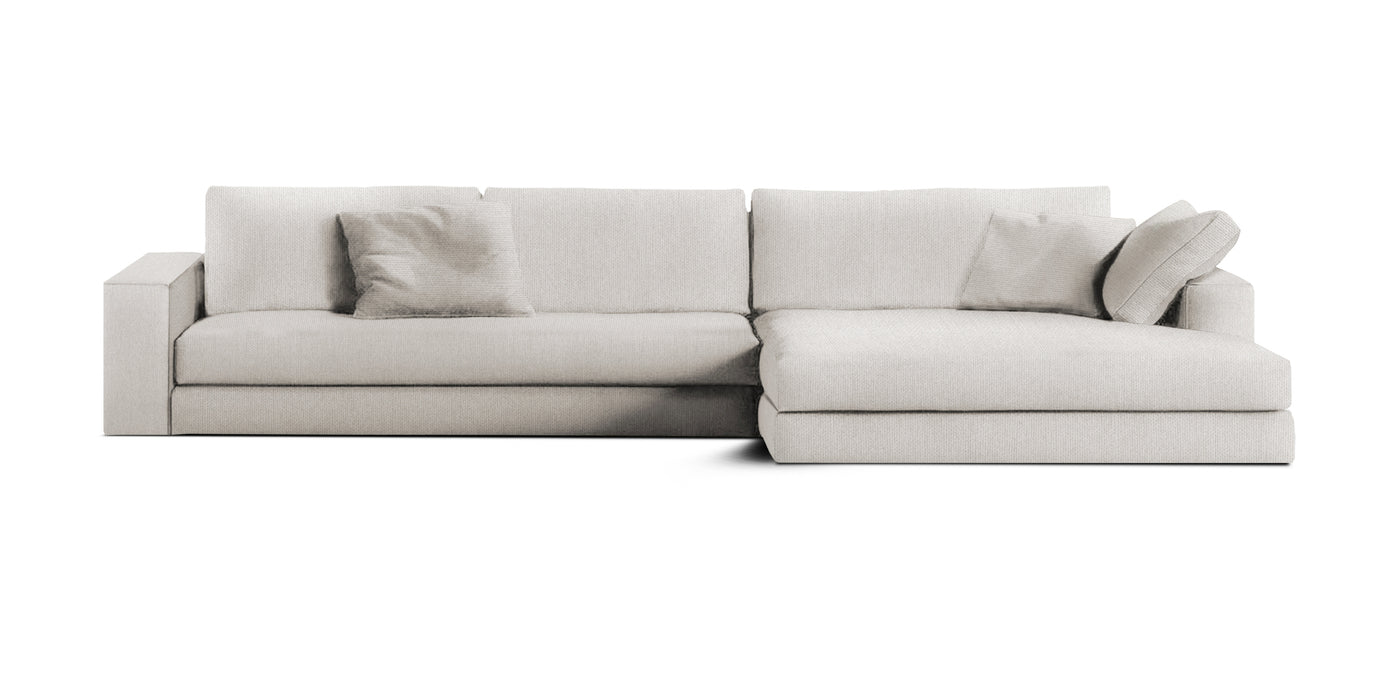 Manhattan 292 Linen L-shape Sofa