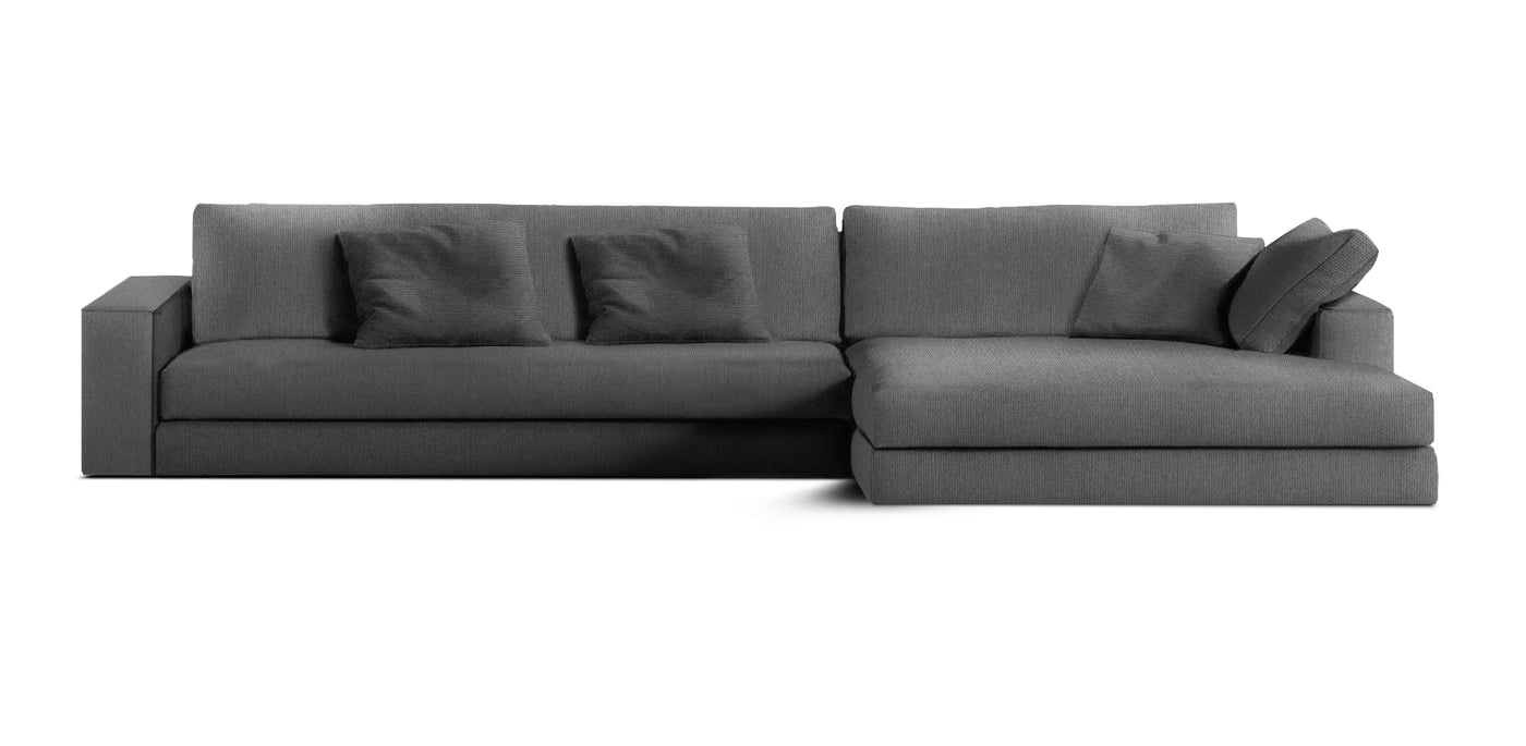 Manhattan 330 Linen L-shape Sofa