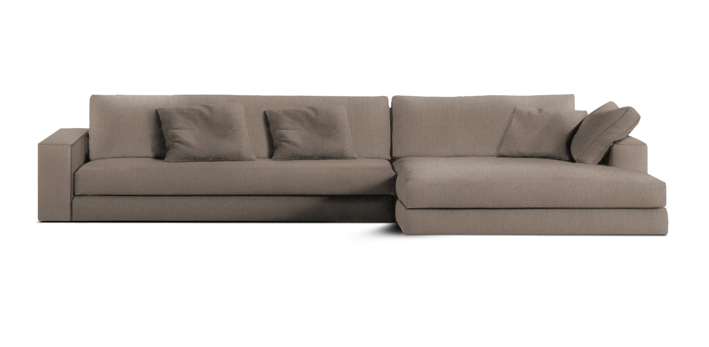 Manhattan 330 Linen L-shape Sofa