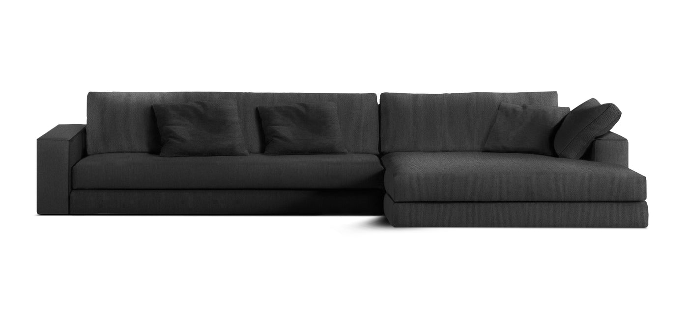 Manhattan 330 Linen L-shape Sofa