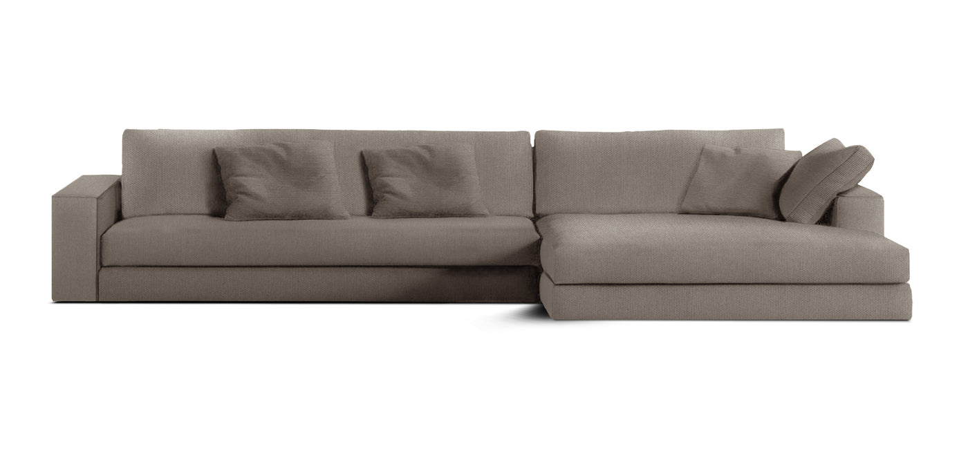 Manhattan 330 Linen L-shape Sofa