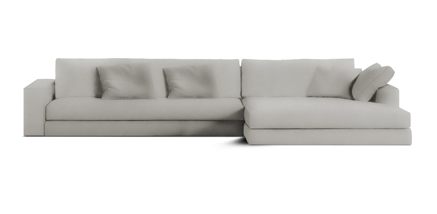 Manhattan 330 Velvet L-shape Sofa