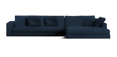 Manhattan 330 Velvet L-shape Sofa