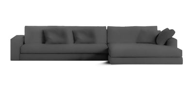 Manhattan 330 Velvet L-shape Sofa