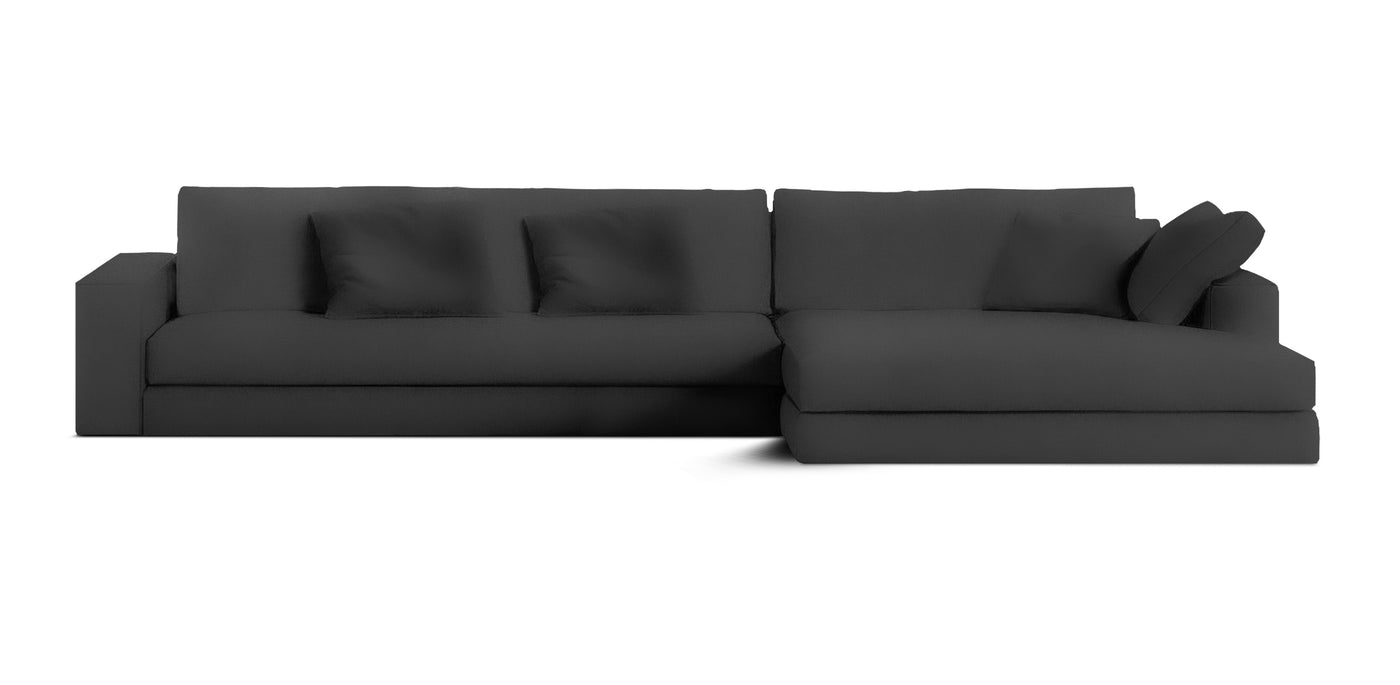 Manhattan 330 Velvet L-shape Sofa