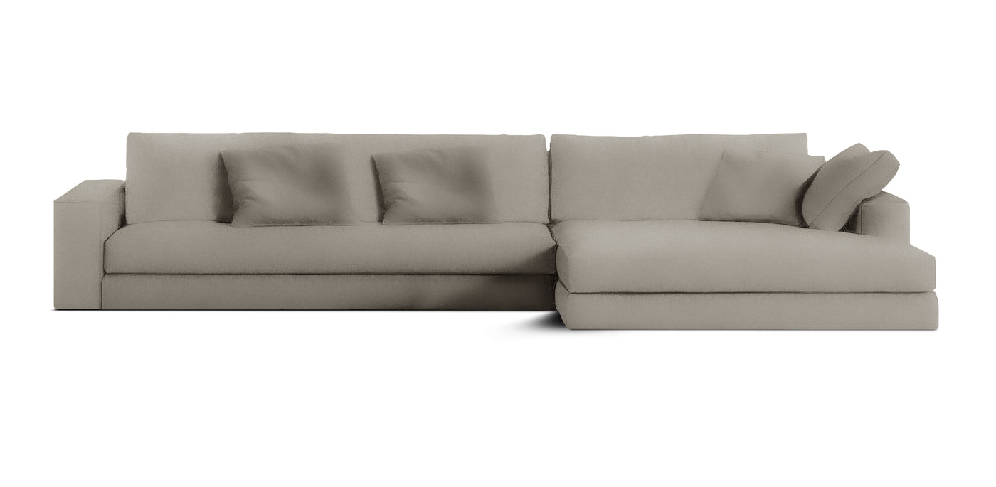 Manhattan 330 Velvet L-shape Sofa