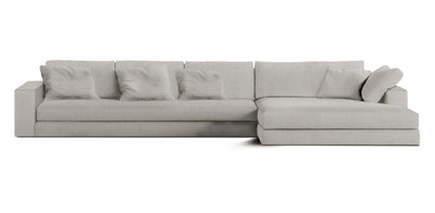 Manhattan 360 Linen L-shape Sofa