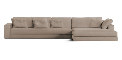 Manhattan 360 Linen L-shape Sofa