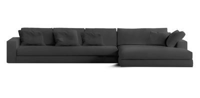 Manhattan 360 Velvet L-shape Sofa