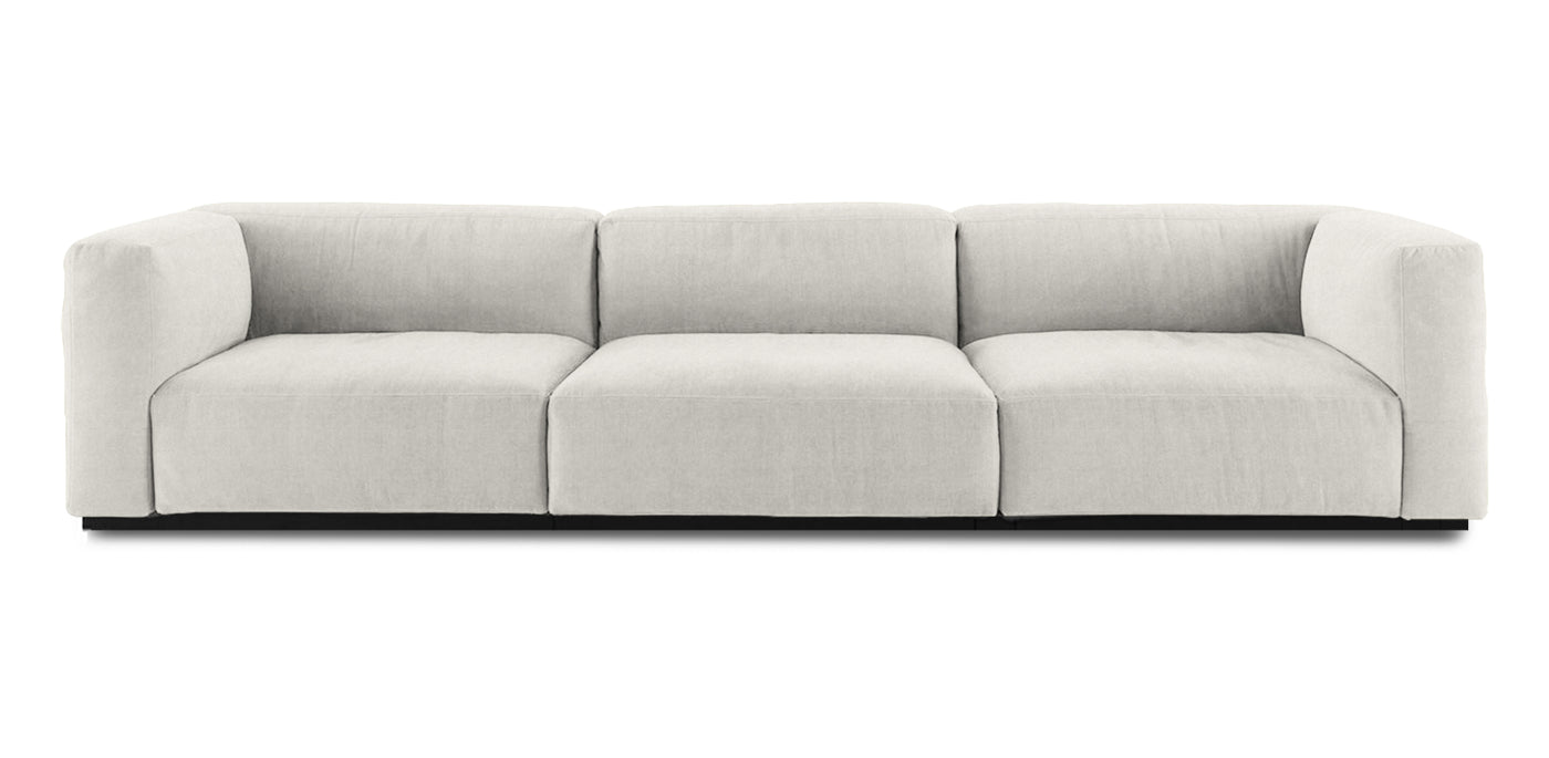 Myplace Velvet 3 Seater Sofa