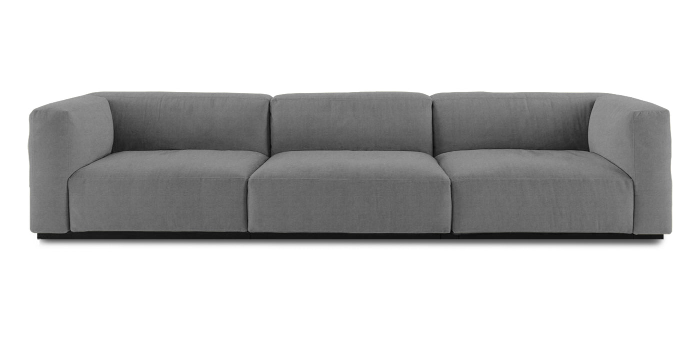 Myplace Velvet 3 Seater Sofa