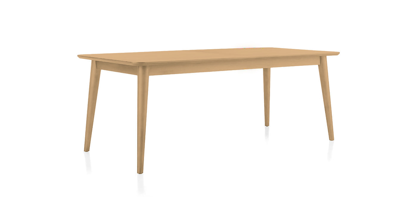 Quad Natural Veneer Dining Table