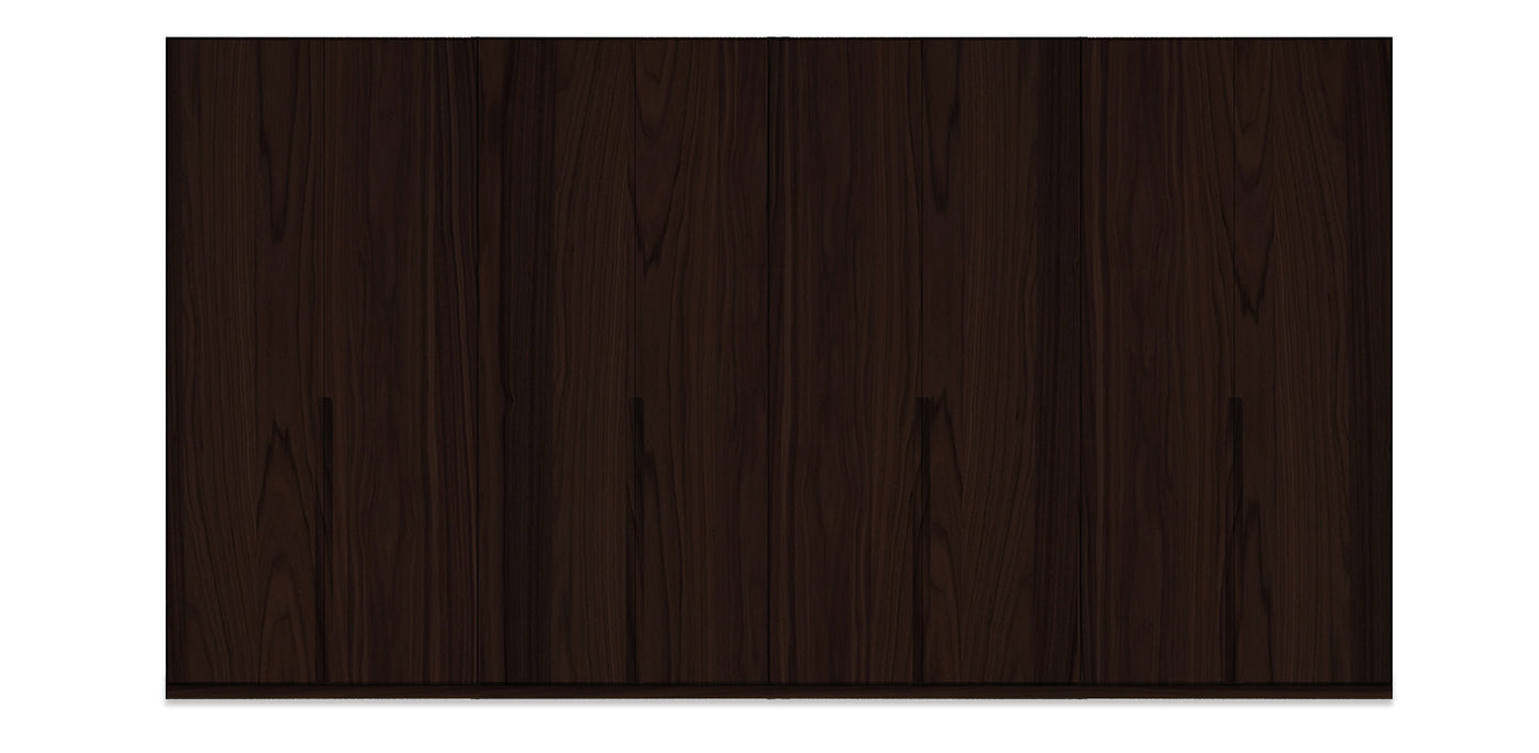 Night Quad Natural Veneer Wardrobe