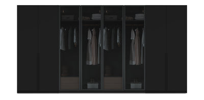 Night Quad Glass / Lacquered Wardrobe