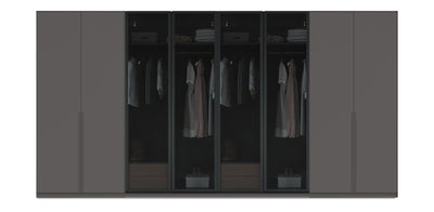 Night Quad Glass / Lacquered Wardrobe