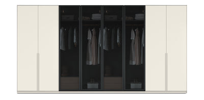 Night Quad Glass / Lacquered Wardrobe