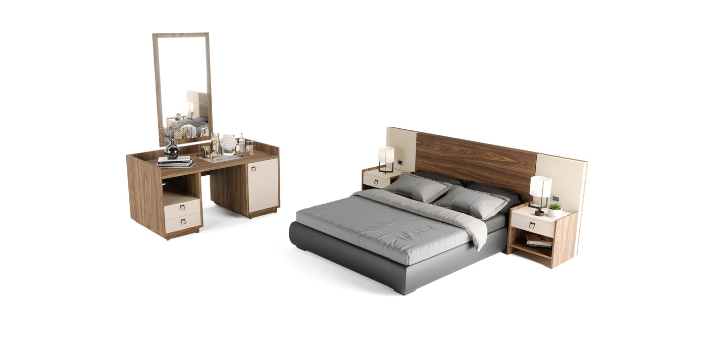 Seti Melamine Queen Bedroom Semi Set