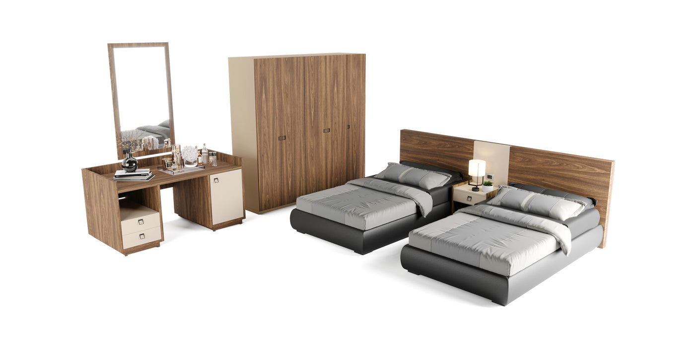 Seti Melamine Twin Bedroom Full Set