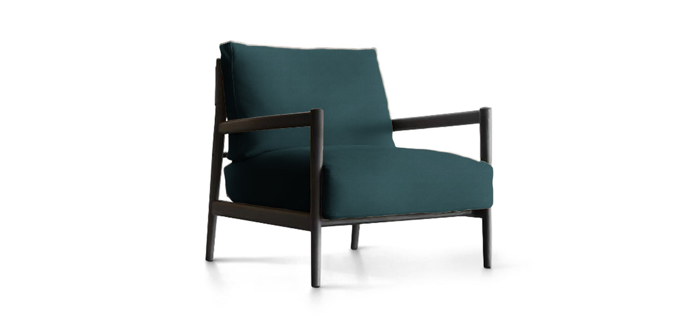 Solo Velvet Armchair