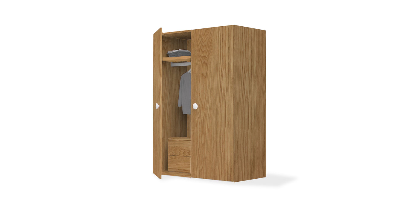 Stash Natural Veneer Wardrobe