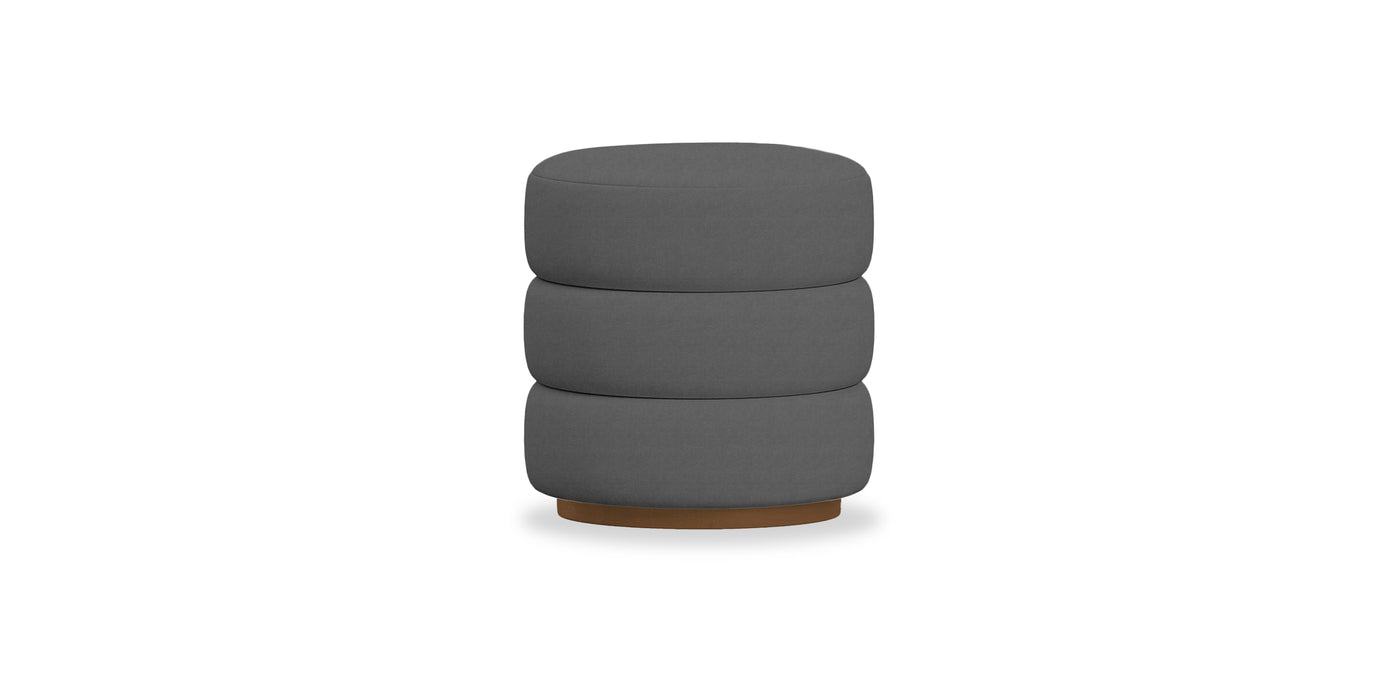 Towers Velvet Pouf