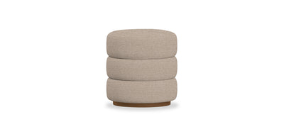 Towers Linen Pouf