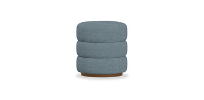 Towers Linen Pouf