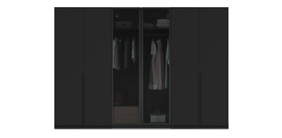 Night Triple Glass / Lacquered Wardrobe