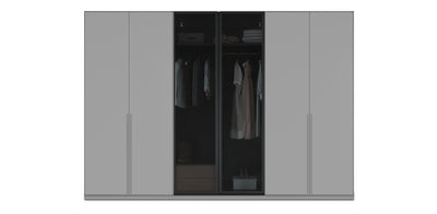 Night Triple Glass / Lacquered Wardrobe