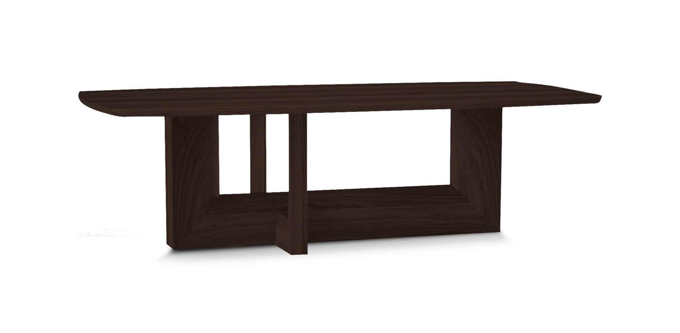 Walnut Natural Veneer Dining Table